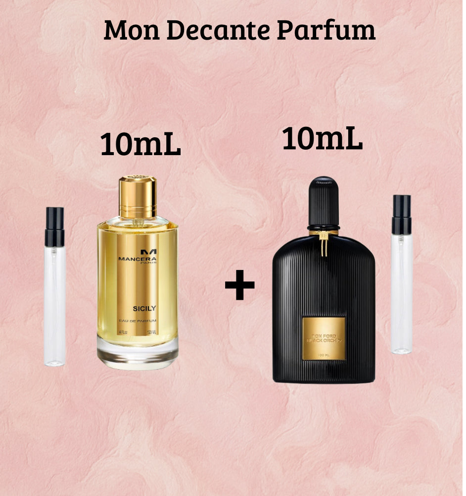 Pack Tom Ford Black Orchid 10 mL + Mancera Sicily 10 mL