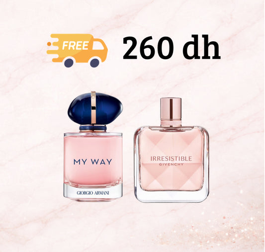 Pack Irresistible Givenchy 10 mL + My Way 10 mL