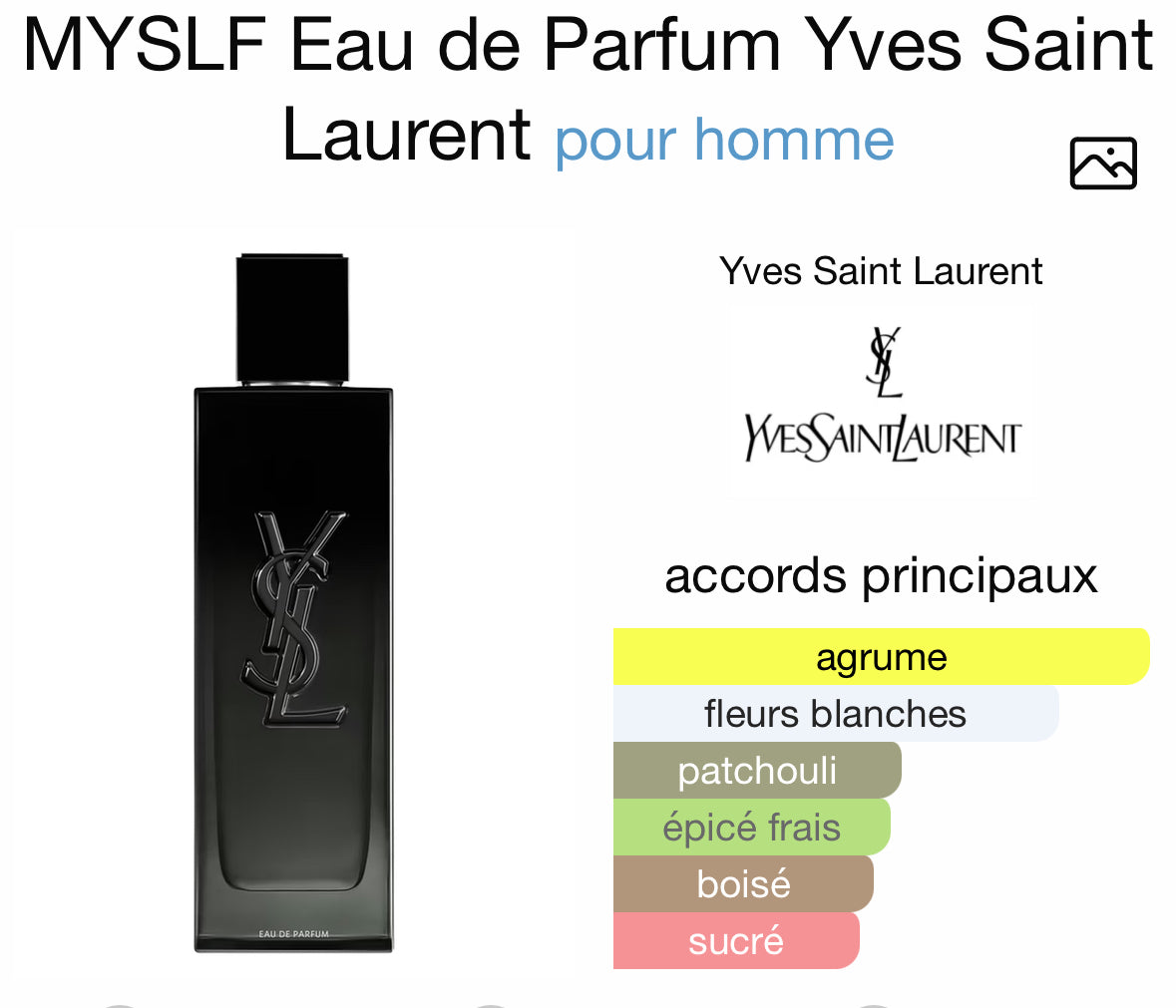Yves Saint Laurent Myslf Edp 10ML