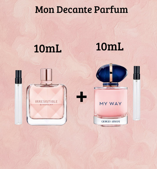 Pack Irresistible Givenchy 10 mL + My Way 10 mL