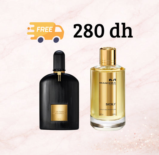 Pack Tom Ford Black Orchid 10 mL + Mancera Sicily 10 mL